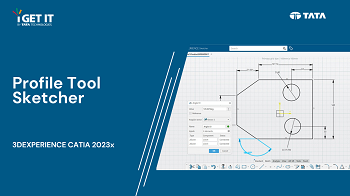 Profile Tool sketcher 3DEXP