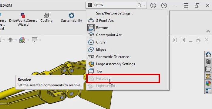 Automatically Optimized resolved mode