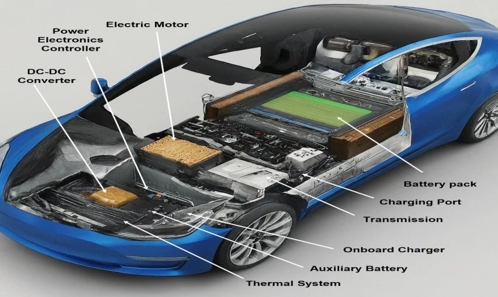 component of electric vehicle