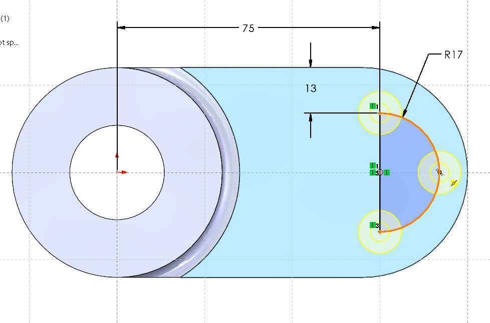 SolidWorks hole wizard tool